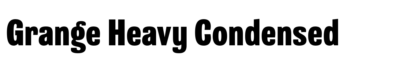 Grange Heavy Condensed
